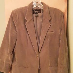 Corduroy blazer